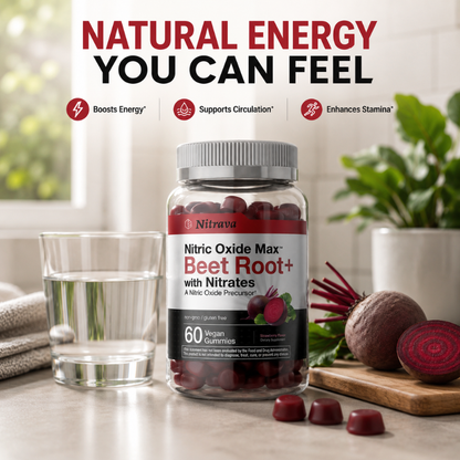 Nitrava Nitric Oxide Beet Root Gummies