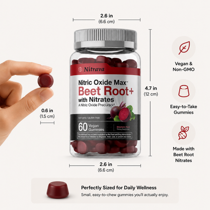 Nitrava Nitric Oxide Beet Root Gummies